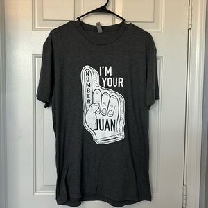 NWOT Men’s L funny graphic Tshirt.